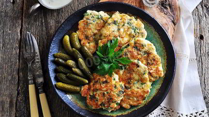 куриные оладьи