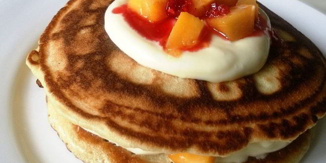 Рецепт десертных оладий