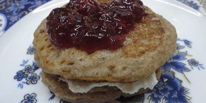 Рецепт гречневых оладий с творожным сыром