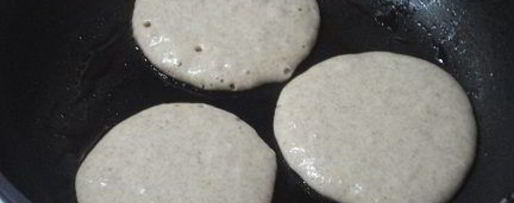 Шаг 4: гречневых оладий с творожным сыром