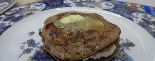 Шаг 6: гречневых оладий с творожным сыром