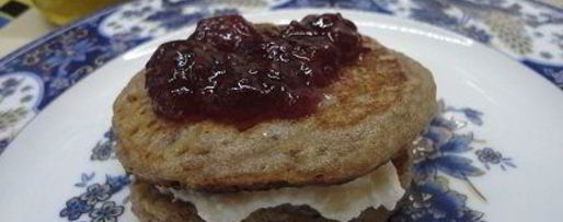 Шаг 7: гречневых оладий с творожным сыром