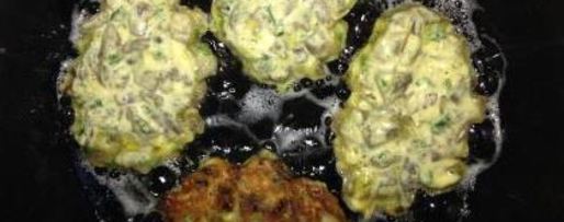 Шаг 3: грибных оладий