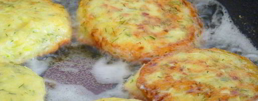 Шаг 6: кабачкова-сырных оладьи