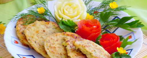 Шаг 8: кабачкова-сырных оладьи