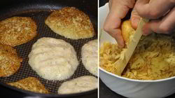 Рецепт Кабачковых оладий с картофелем