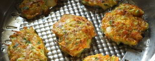 Шаг 7: кабачковых оладий с морковью