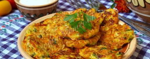 Шаг 8: кабачковых оладий с морковью