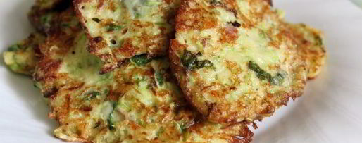 Шаг 6: кабачковых оладий с сыром, беконом и мятой