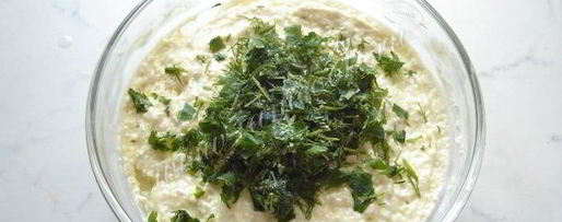 Шаг 7: кабачковых оладий с творогом