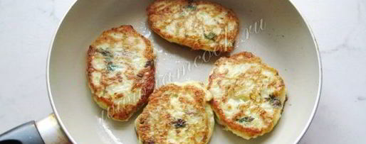 Шаг 9: кабачковых оладий с творогом