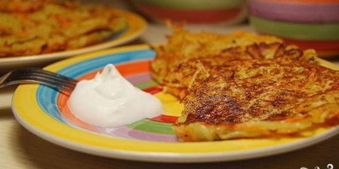 Рецепт картофельных оладий постных