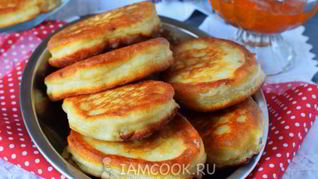 Рецепт Классических оладий на кефире