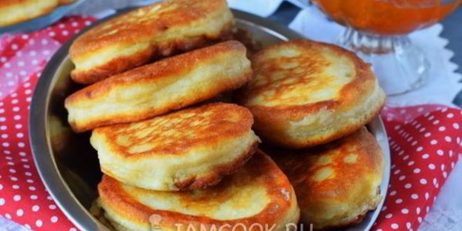 Рецепт классических оладий на кефире