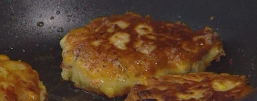 Шаг 6: кукурузных оладушек