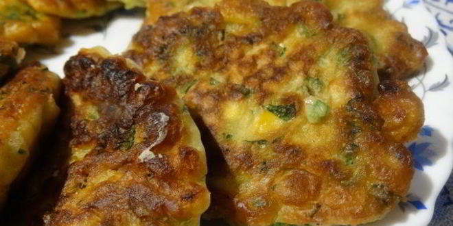 Рецепт кукурузных оладий