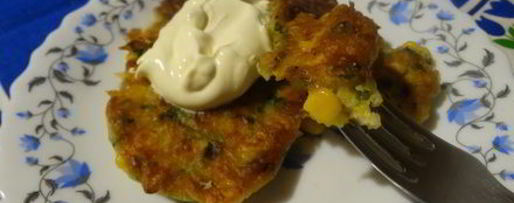 Шаг 10: кукурузных оладий