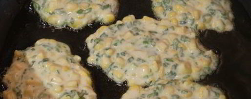 Шаг 8: кукурузных оладий