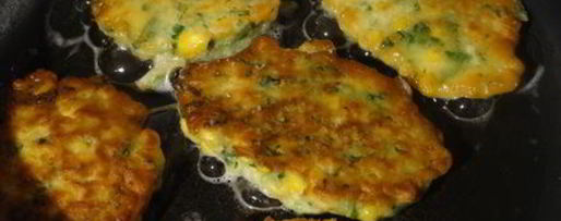 Шаг 9: кукурузных оладий