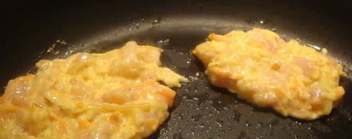 Шаг 4: куриных оладушек