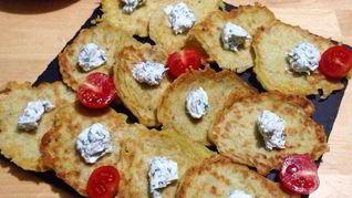 Рецепт Латкеса — картофельных оладий