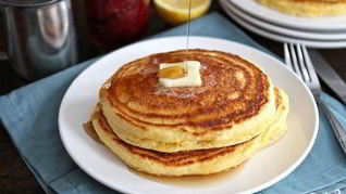 Рецепт Лимонно-кукурузных оладьи