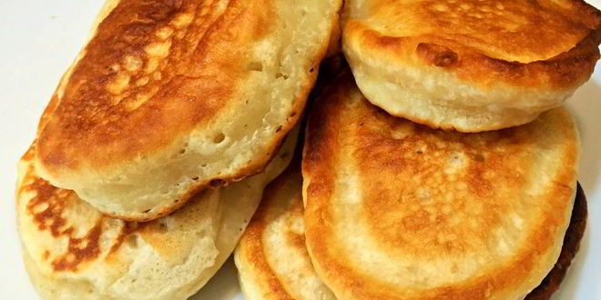 Рецепт лимонных оладий