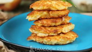 Рецепт Луковых оладий Слезы счастья