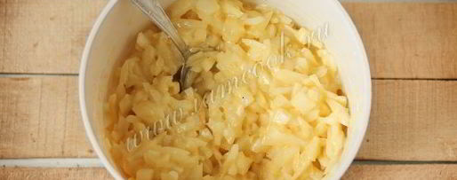 Шаг 4: луковых оладий слезы счастья