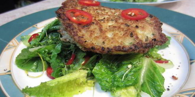 Рецепт оладушек из щучьей икры