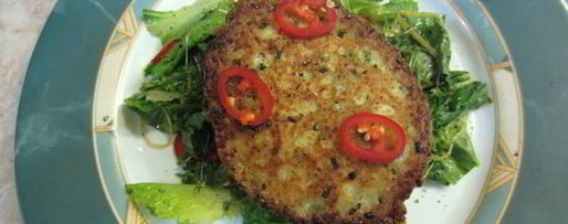 Шаг 10: оладушек из щучьей икры