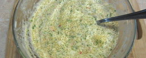 Шаг 6: оладушек из щучьей икры