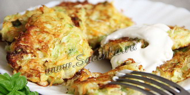 Рецепт оладий без муки