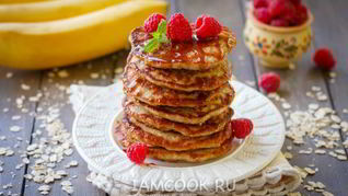 Рецепт Оладий из бананов и яиц