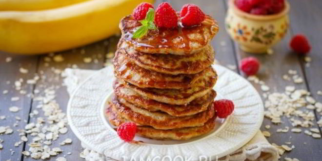 Рецепт оладий из бананов и яиц