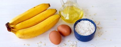 Шаг 1: оладий из бананов и яиц