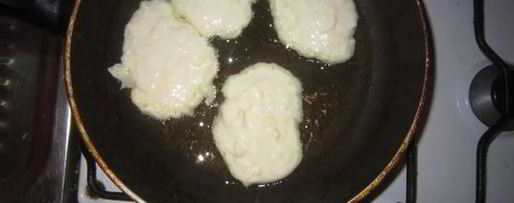 Шаг 4: оладий из кабачков и сыра