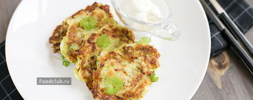 Шаг 5: оладий из кабачков с луком