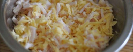 Шаг 3: оладий из кабачков с сыром