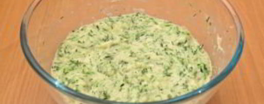 Шаг 4: оладий из кабачков