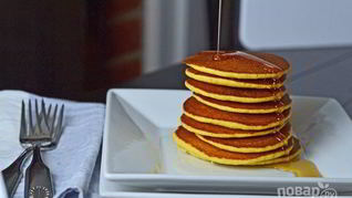 Рецепт Оладий из кукурузной муки