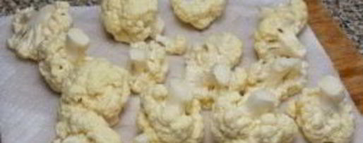 Шаг 1: оладий из цветной капусты