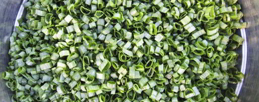 Шаг 1: оладий из зеленого лука