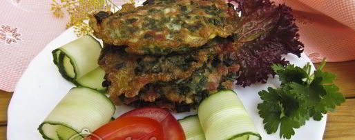 Шаг 8: оладий из зеленого лука