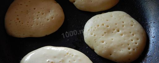 Шаг 4: оладий классических на кефире