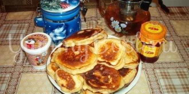Рецепт оладий медовых
