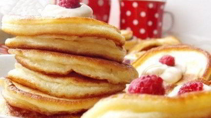 Рецепт Оладий на кефире с содой