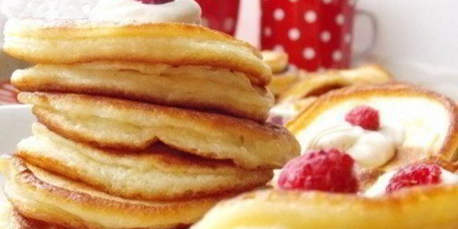 Рецепт оладий на кефире с содой