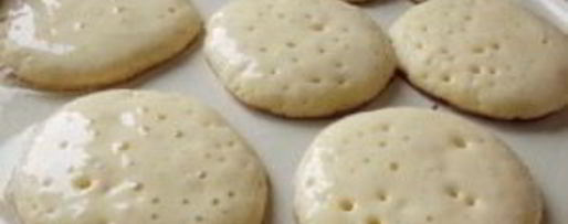 Шаг 2: оладий на кефире с содой