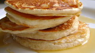 Рецепт Оладий на молоке с яблоками